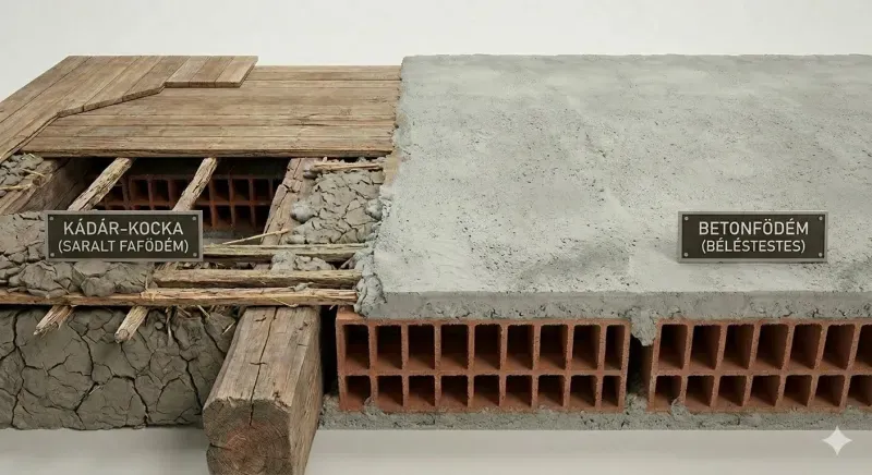 Kádár-kocka vagy betonfödém? – Milyen födémtípusok szigetelhetők 0 Ft önerővel?